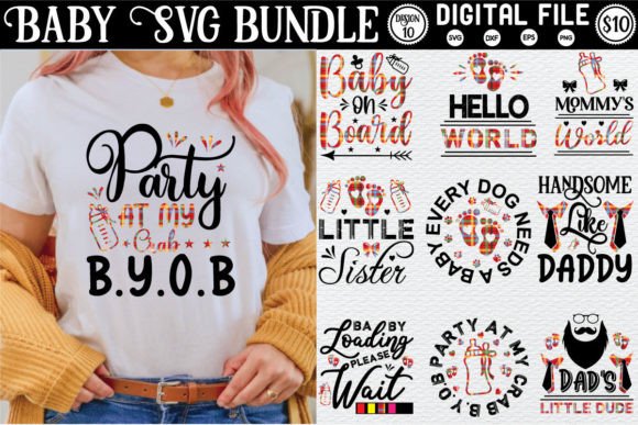 Baby Svg Bundle Svg Graphics