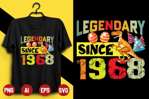 Birthday T-shirt Design -6 Graphics & Print Templates